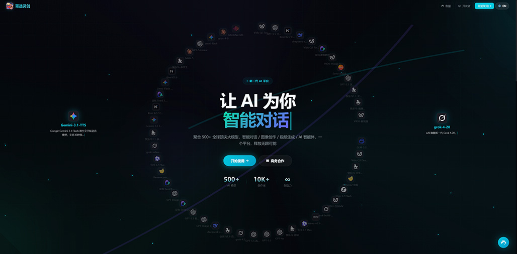 AI 商业视觉生成展示